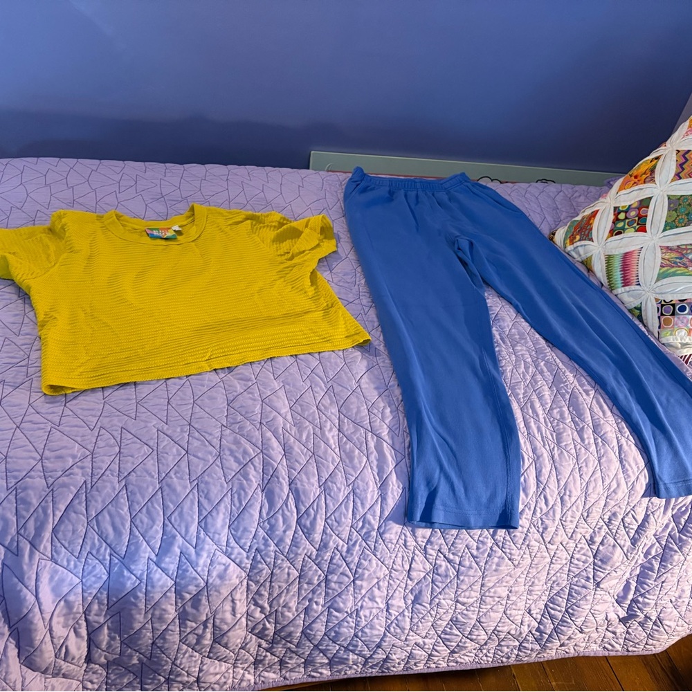 Big Bud Press Easy Pants and Cropped Shirt